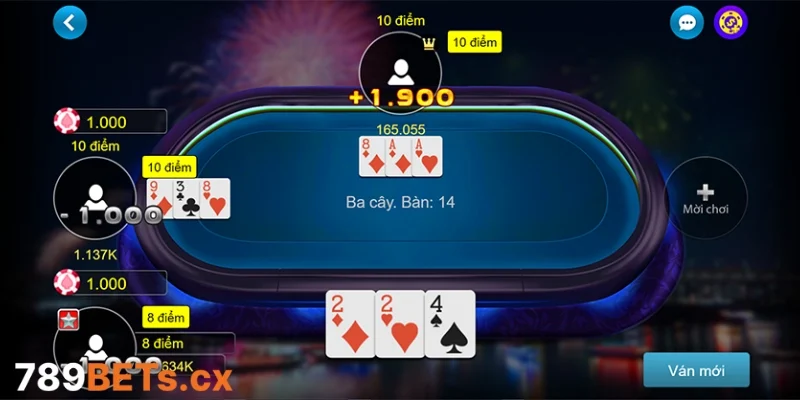 Đánh bài 3 cây online game đánh bài truyền thống tái sinh